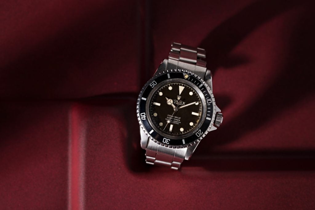 Steve McQueen Vintage Rolex Submariner 5512 Gilt Dial