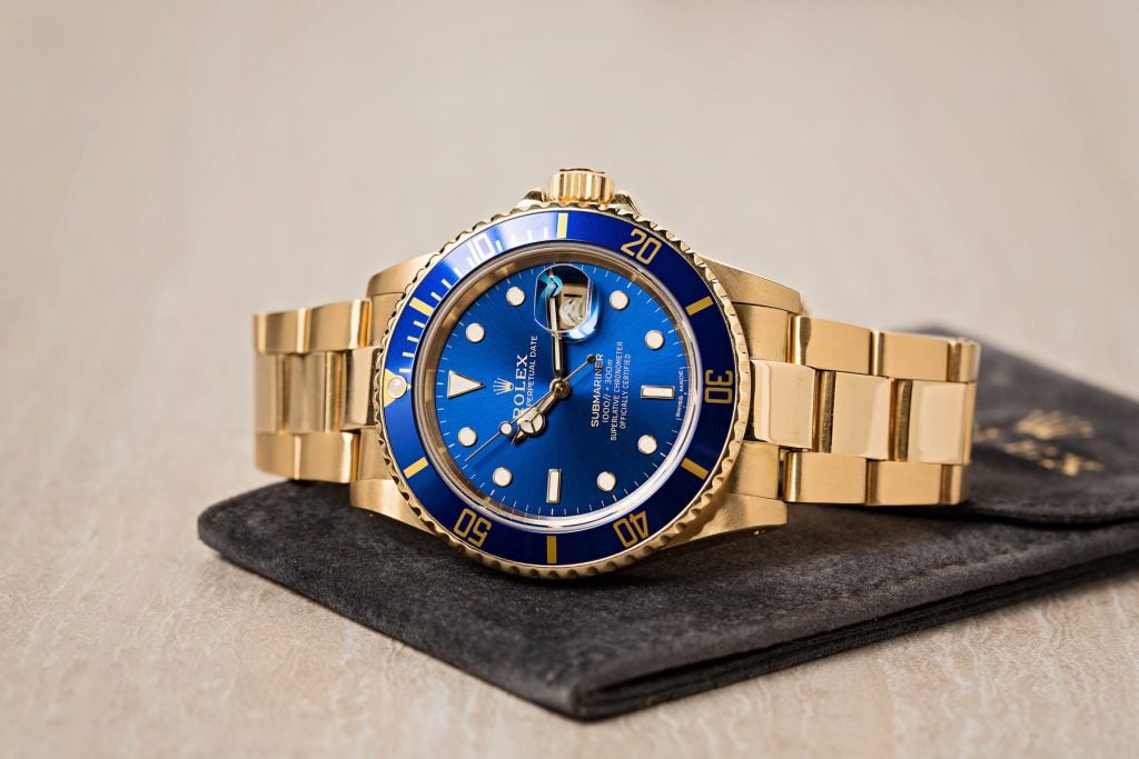 Rolex Financing Submariner Yellow Gold