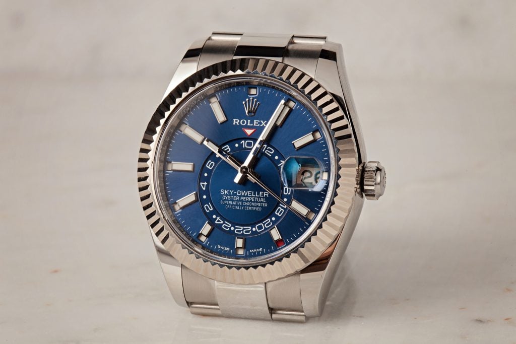 Roger Federer's Rolex Collection SKY-DWELLER REF. 326934