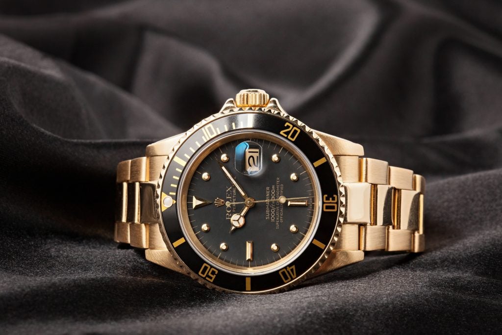 Vintage Gold Rolex Submariner