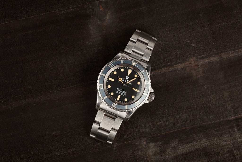 Steve McQueen Vintage Rolex Submariner 5512 Stainless Steel