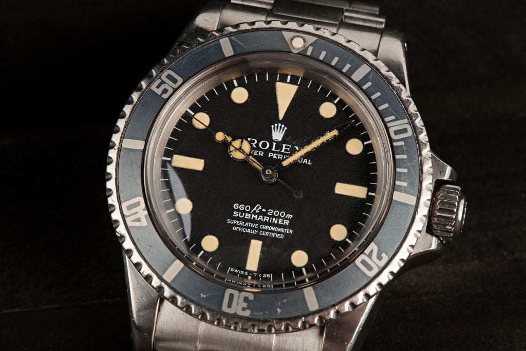 Steve McQueen Vintage Rolex Submariner 5512