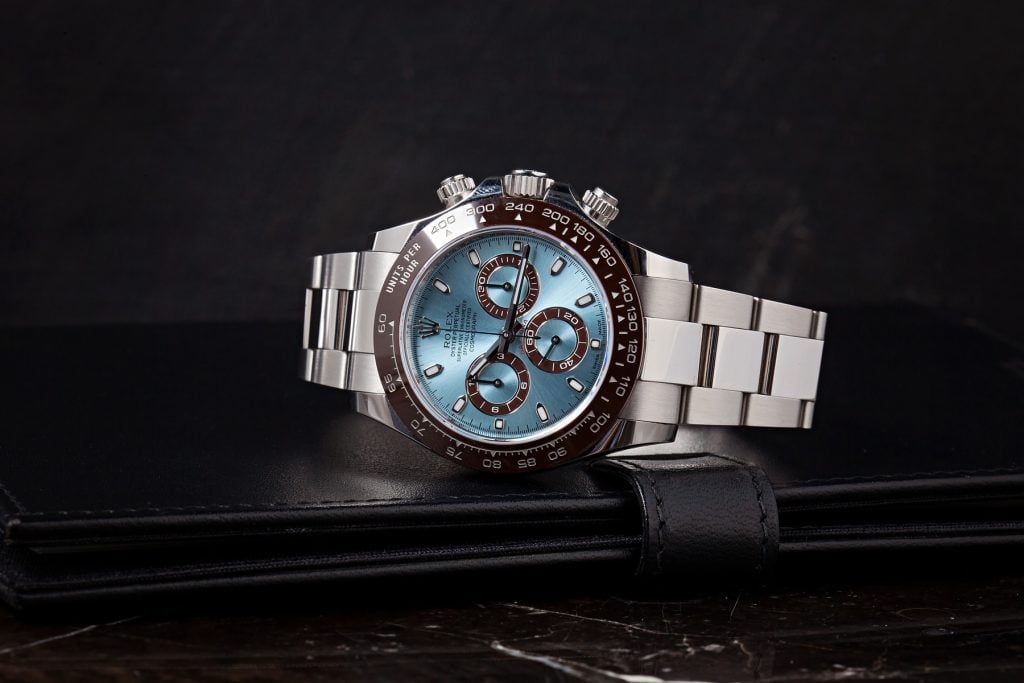 Roger Federer's Rolex Collection PLATINUM DAYTONA “PLATONA” REF. 116506