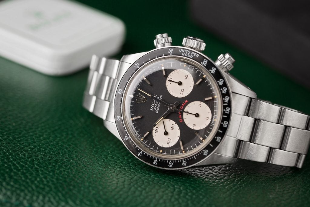 Roger Federer's Rolex Collection VINTAGE DAYTONA REF 6263 “BIG RED”