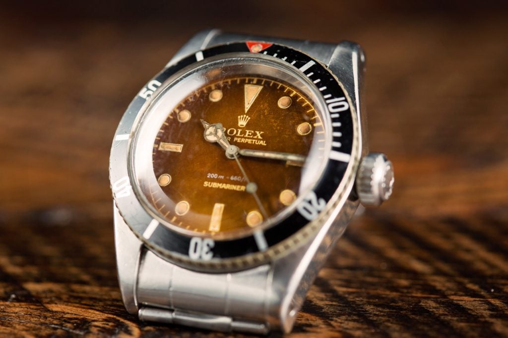 Dr No James Bond Rolex Submariner 6538 Tropical Dial