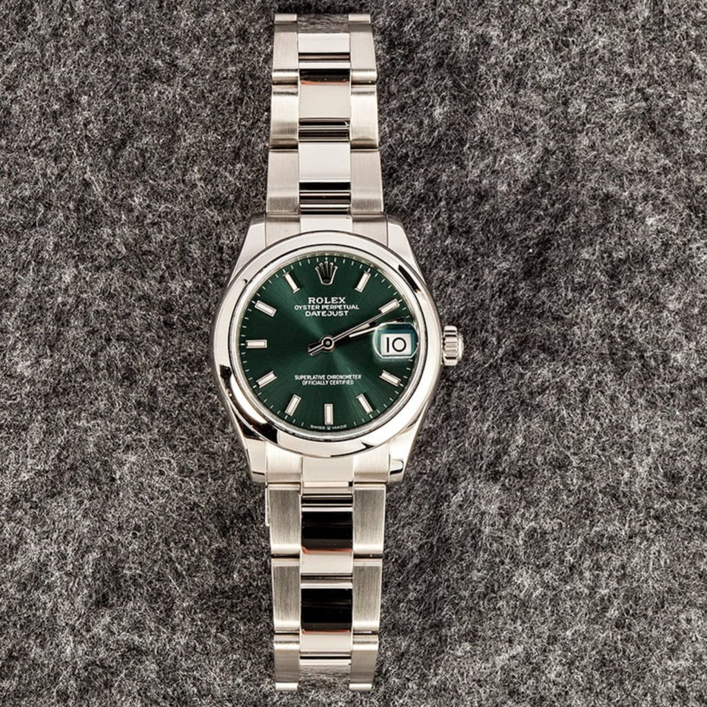 Rolex Lady Datejust 31 Green Dial
