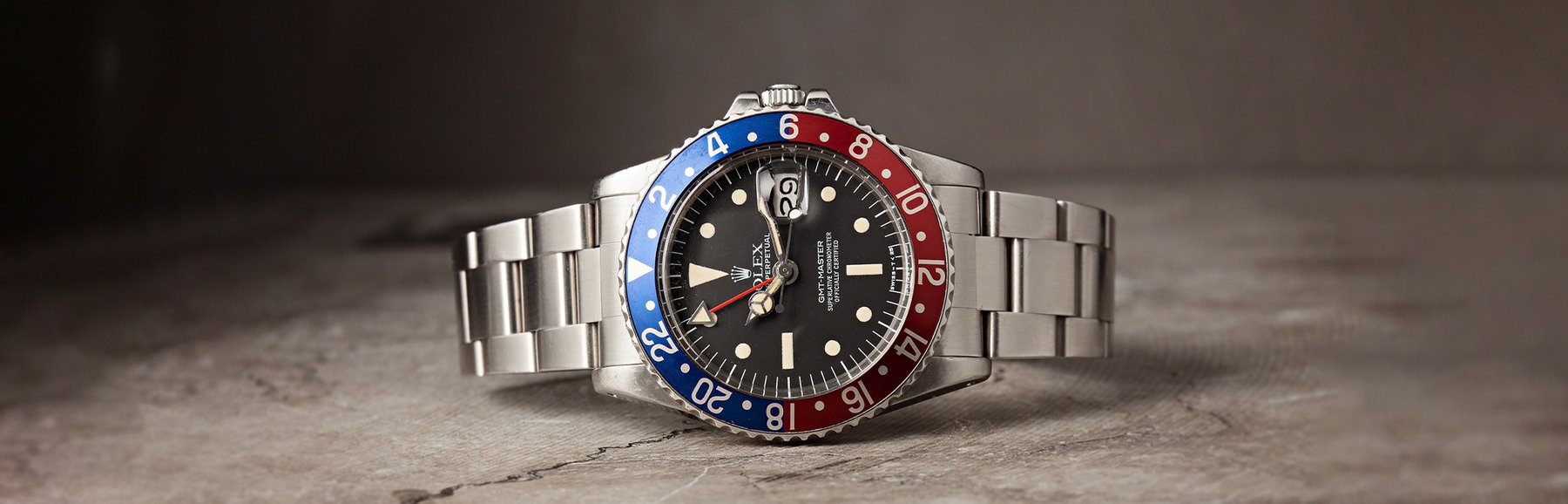 Rolex GMT-Master 1675 Radial Dial