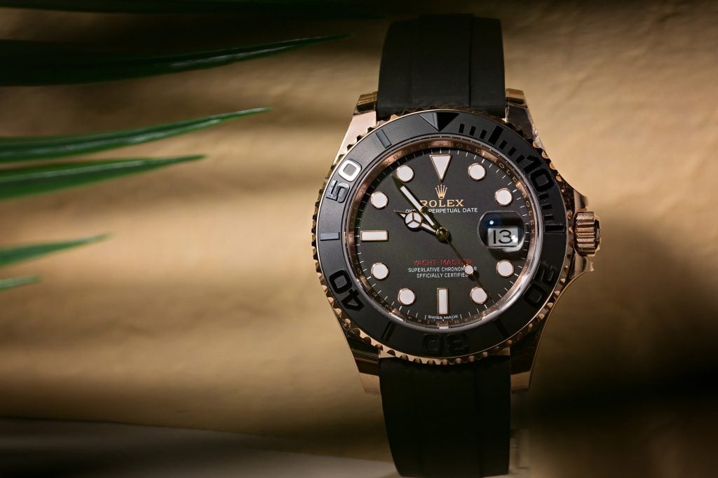 Rolex Yacht-Master 40 Everose Oysterflex Bracelet