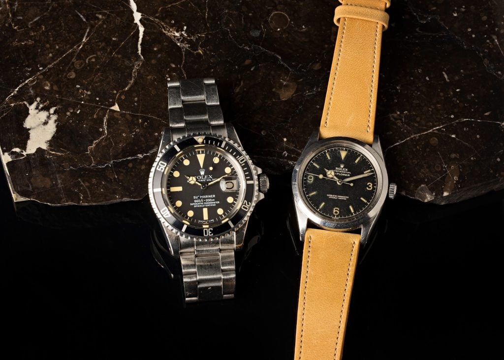 Top Rolex Watches For Halloween Pumpkin Patina Lume Vintage Submariner 1680 Explorer 1016