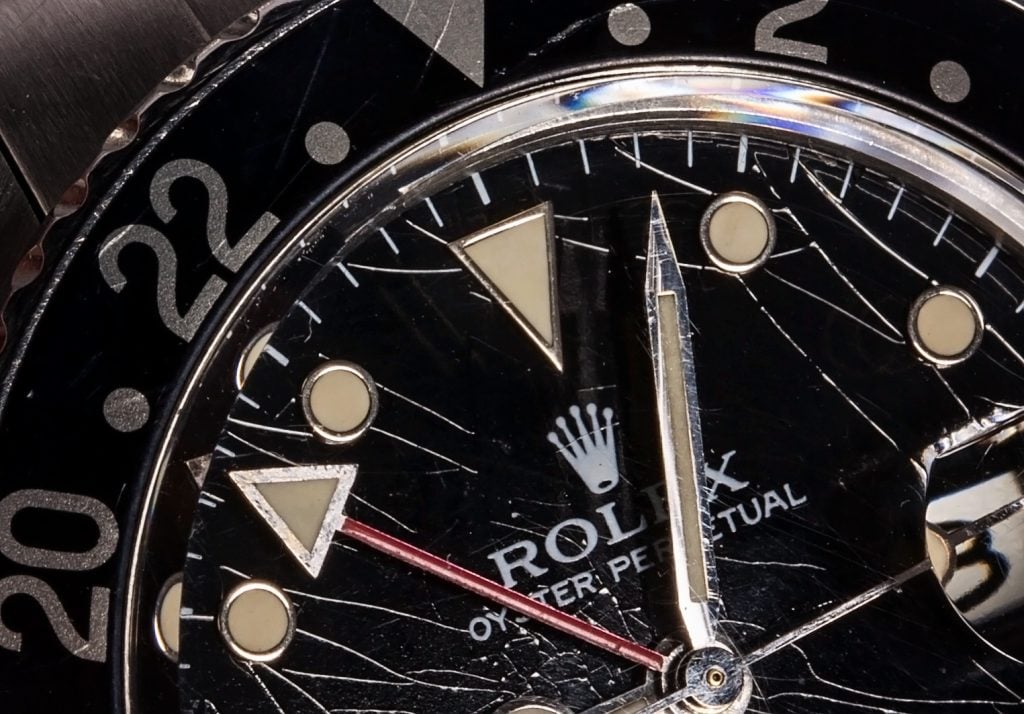 Vintage Rolex Spider Dial 16750 GMT-Master Tritium Lume