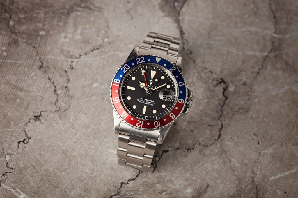 Vintage Rolex GMT-Master 1675 Radial Dial