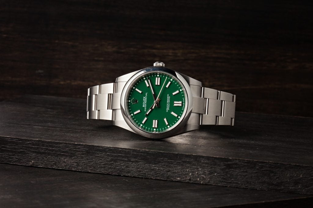 Rolex Paris Masters 2021 Oyster Perpetual Green Dial