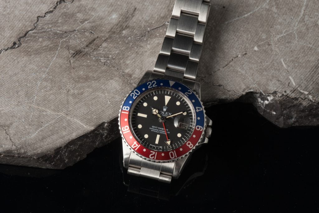 Vintage Rolex GMT-Master 1675 Radial Dial