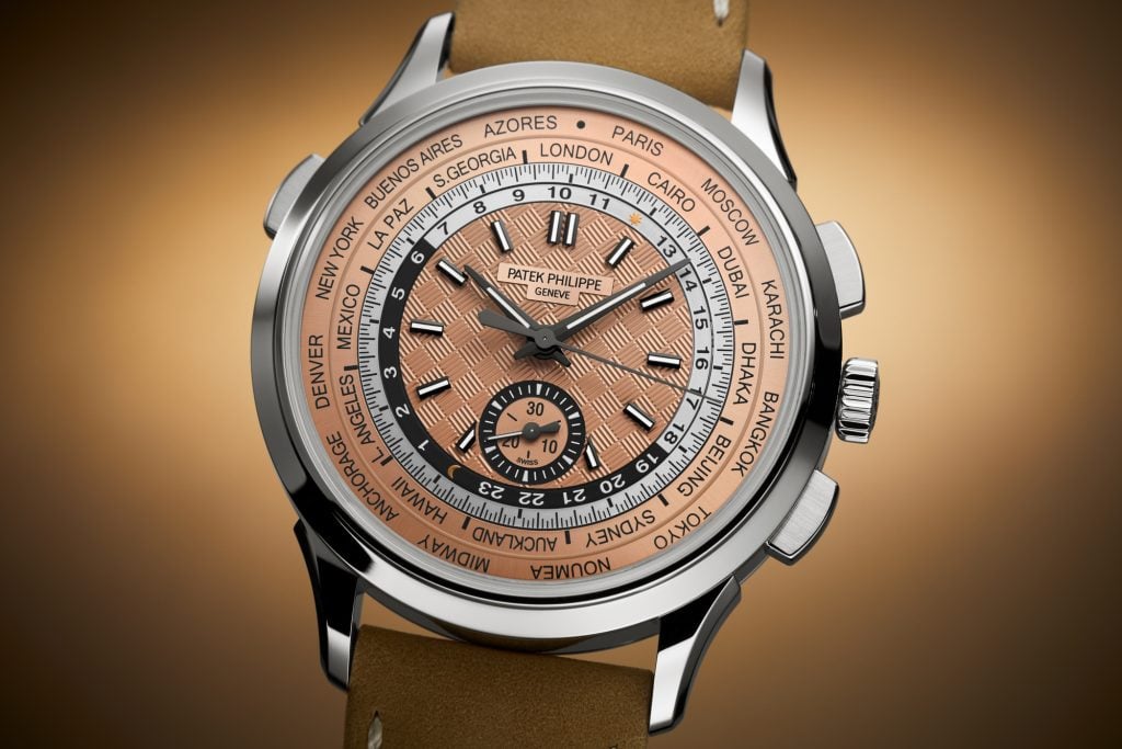 New Patek Philippe Releases World Time Flyback Chronograph 5935A-001