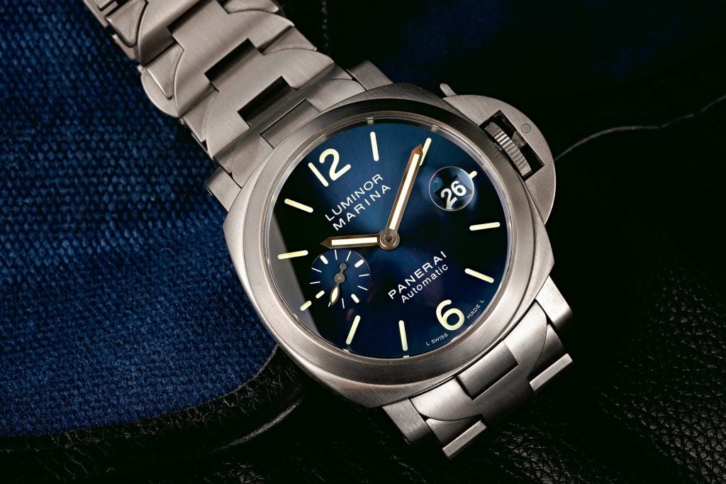 Panerai Luminor Marina Blue Dial