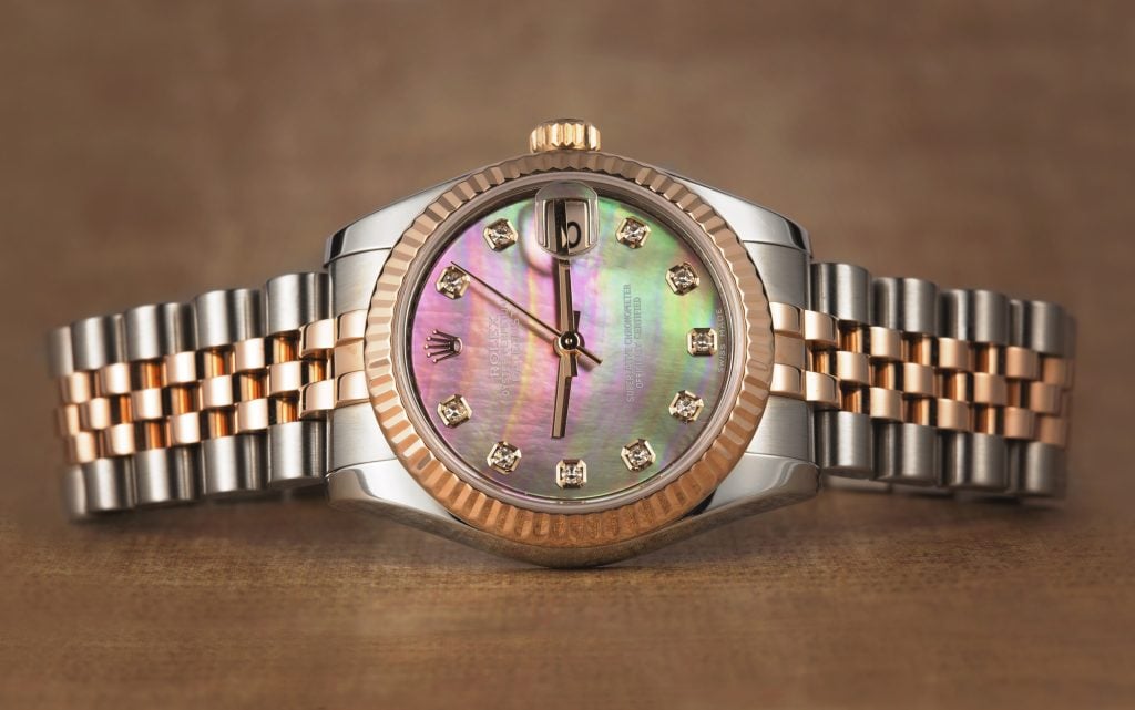 Rolex Two-Tone Lady Datejust Mother of Pearl Dial