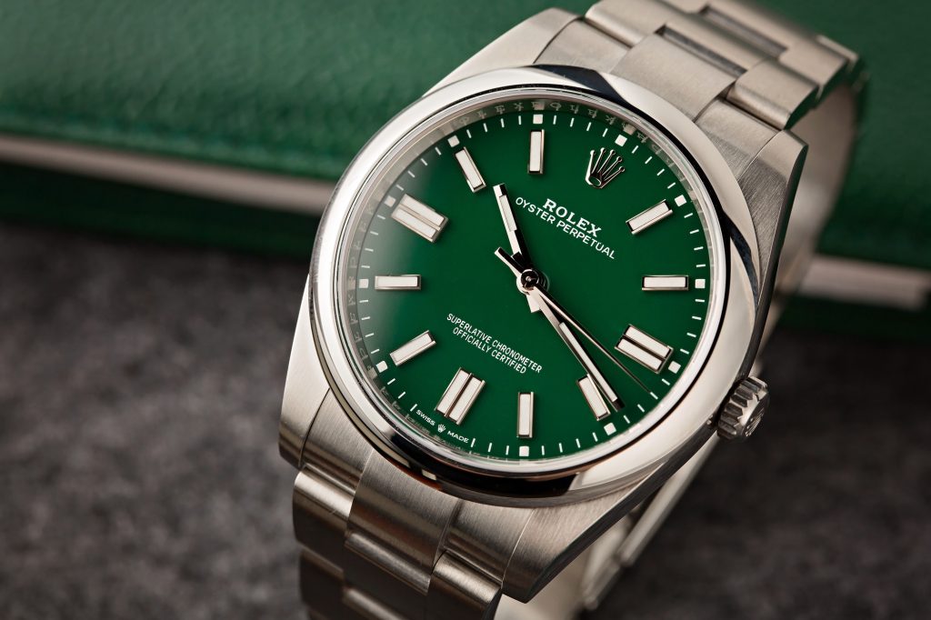 Oyster Perpetual 41 Green