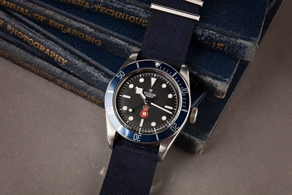 tudor black bay royal special protection team watch