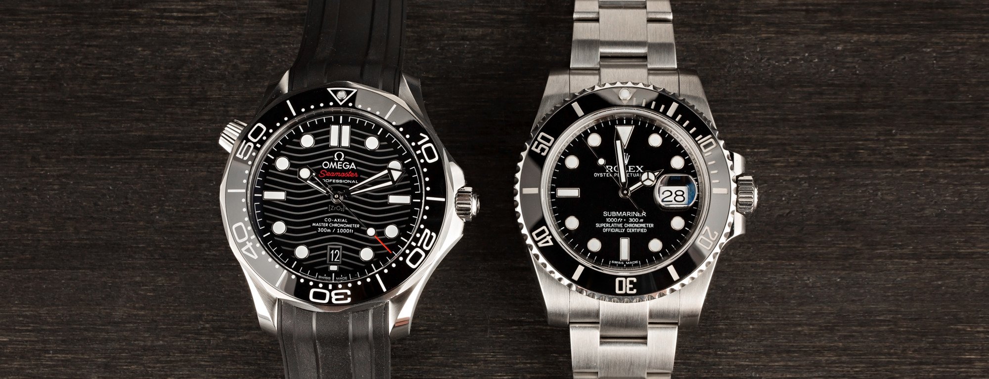 Omega Seamaster 300m vs Rolex Submariner