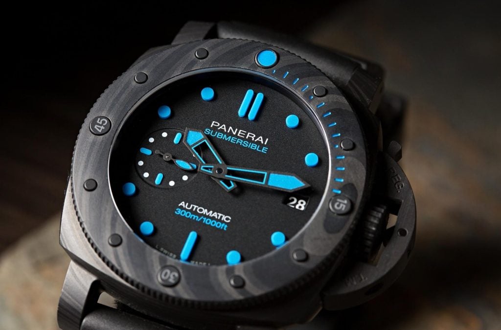 Panerai Submersible Watches Ultimate Buying Guide Carbotech Bezel