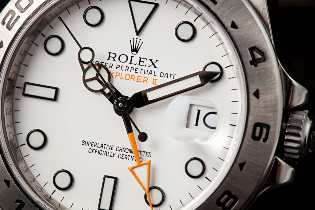 Rolex GMT-Master II Alternatives Rolex Explorer II Ref 216570 Polar Dial