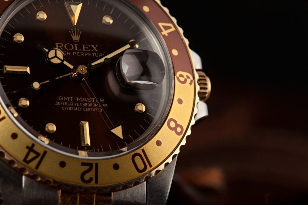 Vintage Rolex GMT-Master 16753 Root Beer Bezel