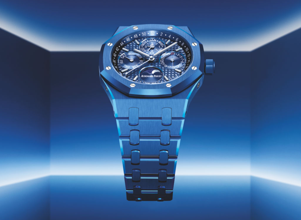 New Audemars Piguet Releases Royal Oak Perpetual Calendar Blue Ceramic