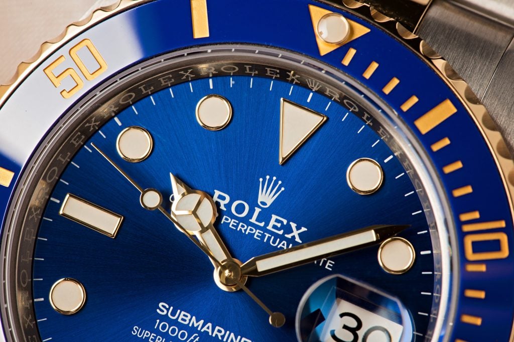 Blue Rolex Submariner 126613LB Bluesy