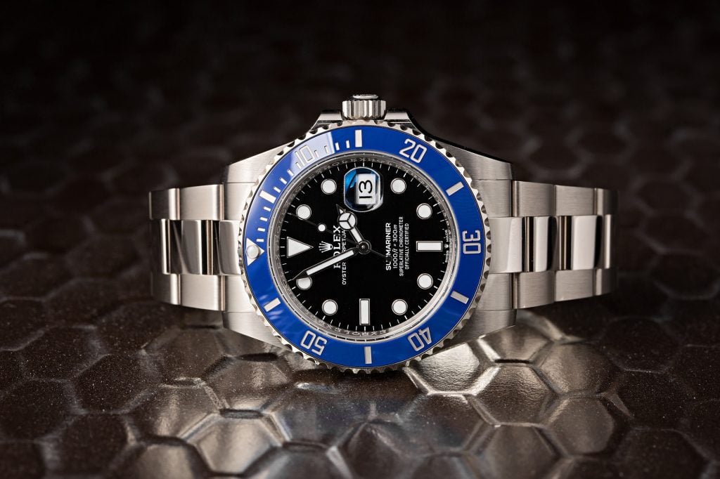 Blue Rolex Submariner 126619 White Gold Cookie Monster