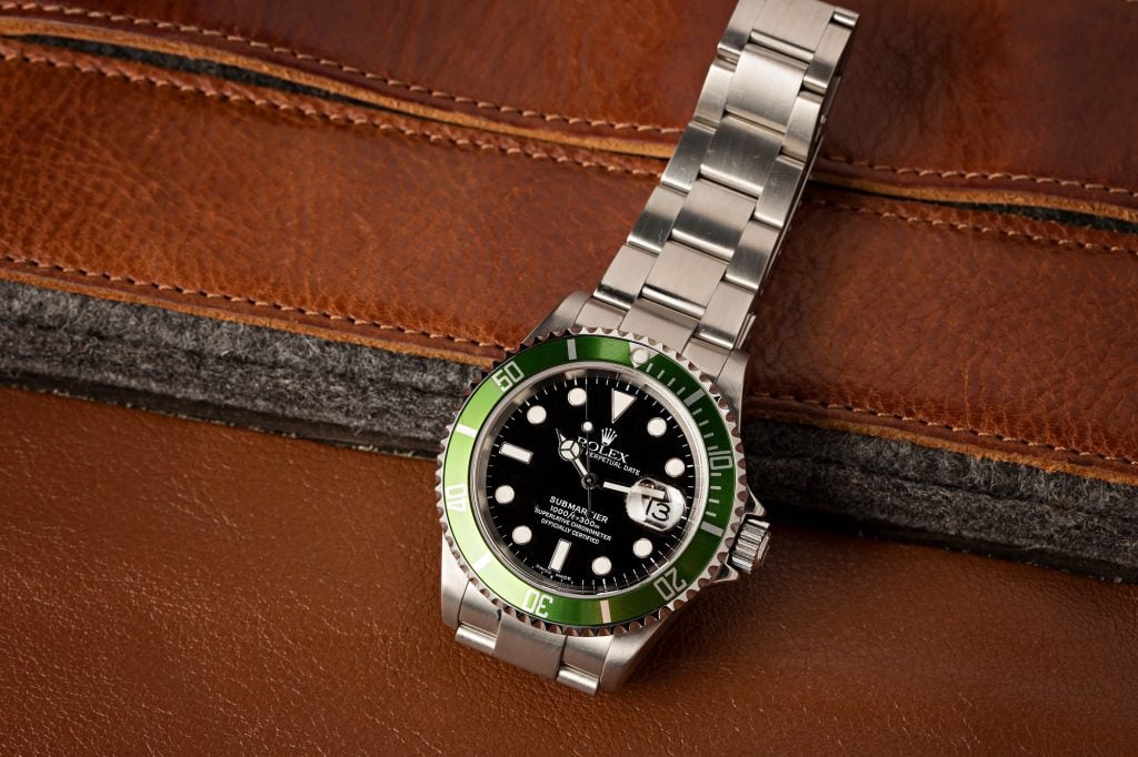 Rolex Submariner Kermit 16610LV top investment watch