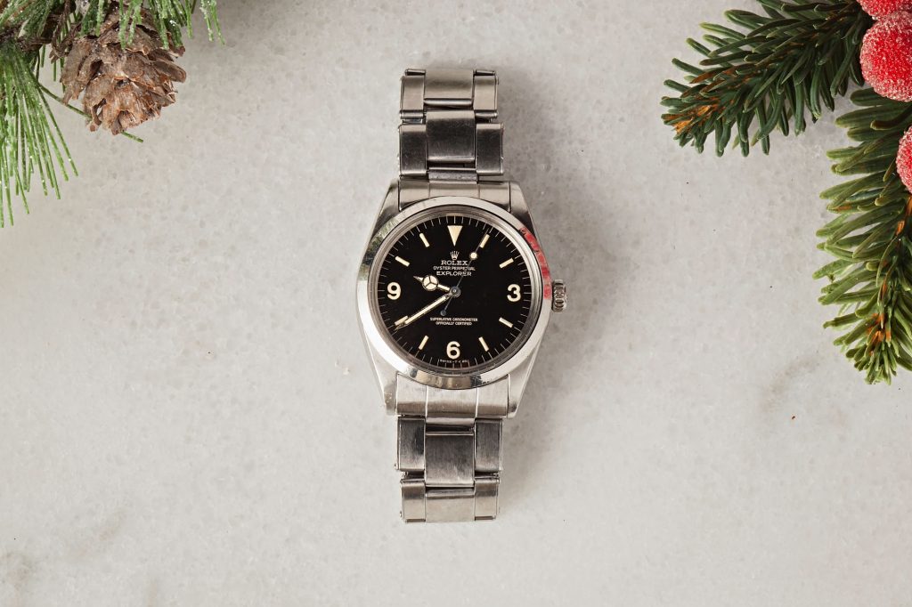Luxury Watches Holiday Wish List Vintage Rolex Explorer 1016