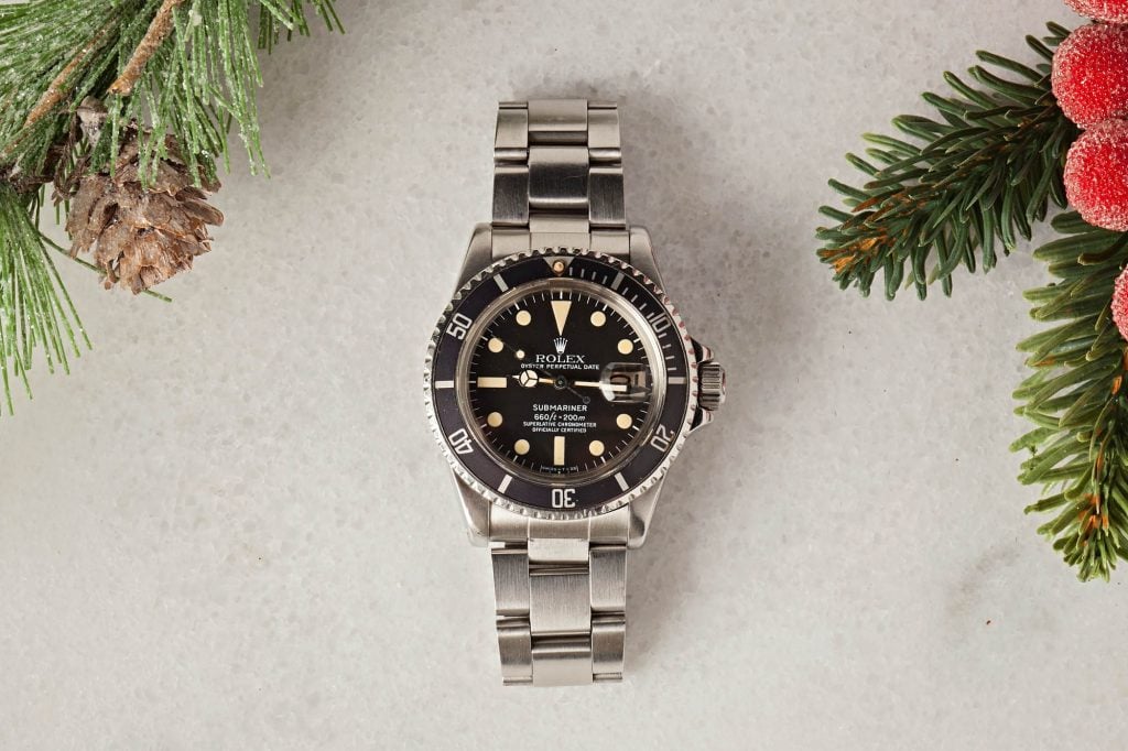 Luxury Watches Holiday Wish List Vintage Rolex Submariner 1680