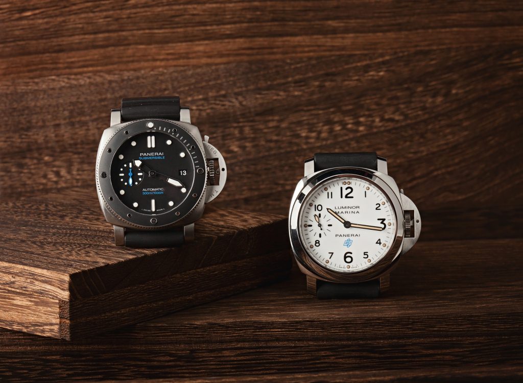 Panerai with Rubber Luminor Watches on Rubber Strap