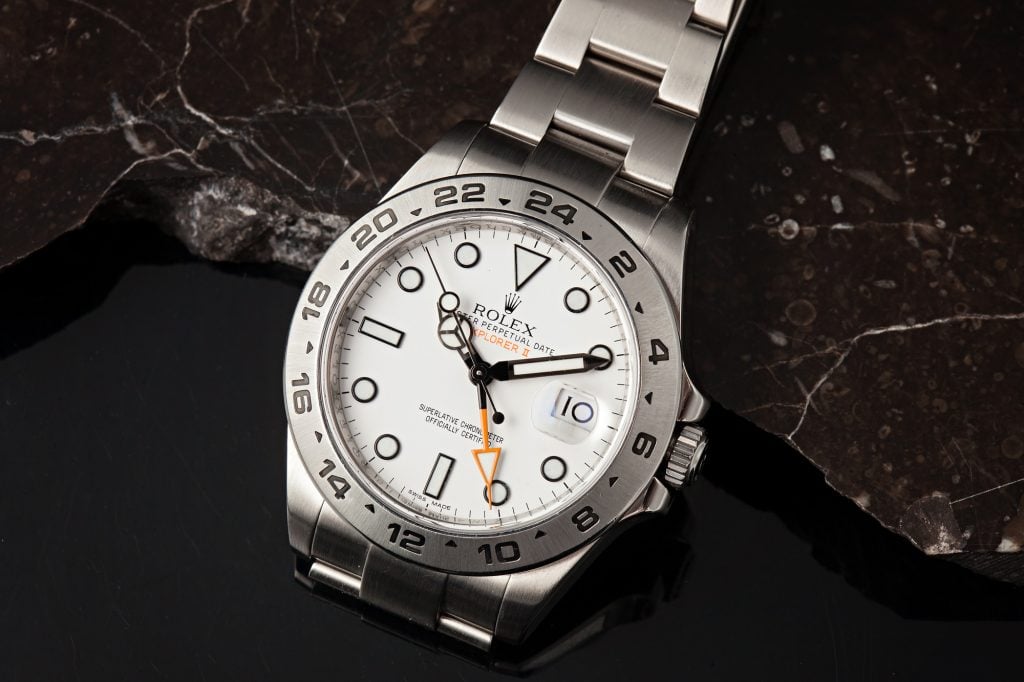 3 Favorite White Dial Rolex Watches Explorer II 216570 Polar