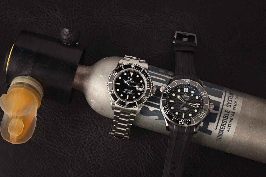 Omega Seamaster vs Rolex Submariner - watch overview