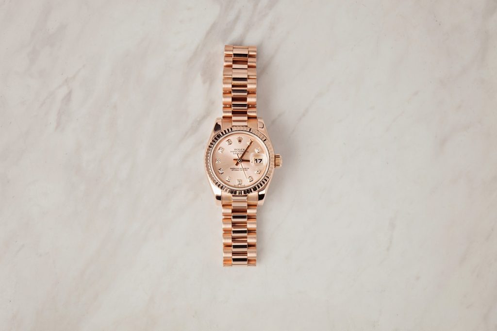 Gold Rolex Womens Watches Everose