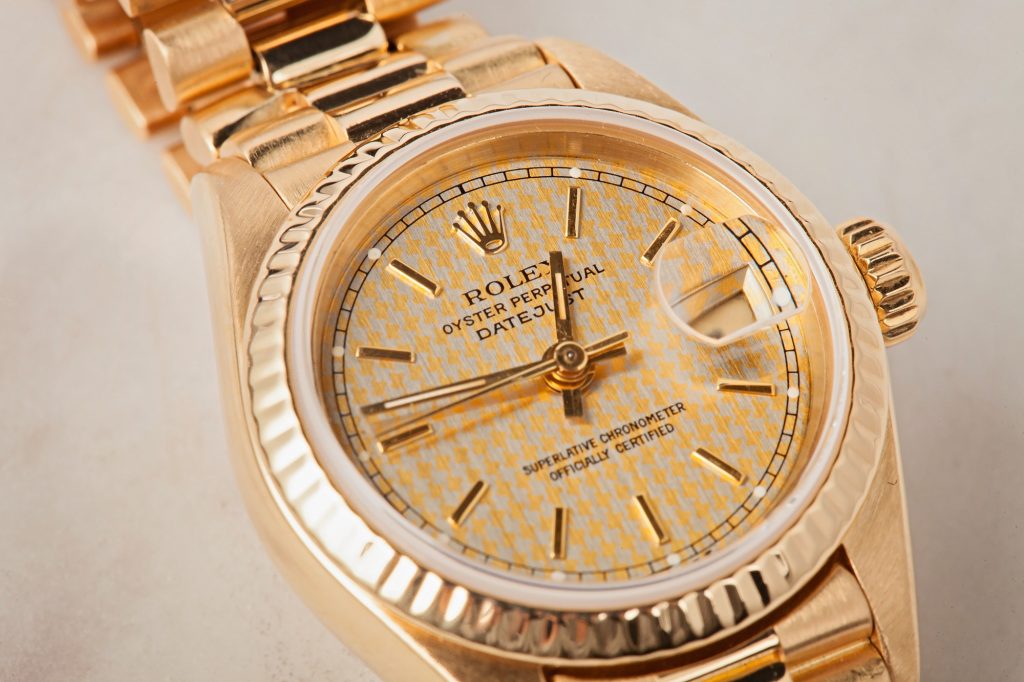 Gold Rolex Womens Watches Lady President