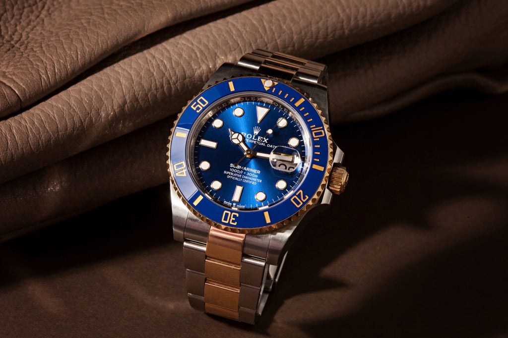 Blue Rolex Submariner 126613