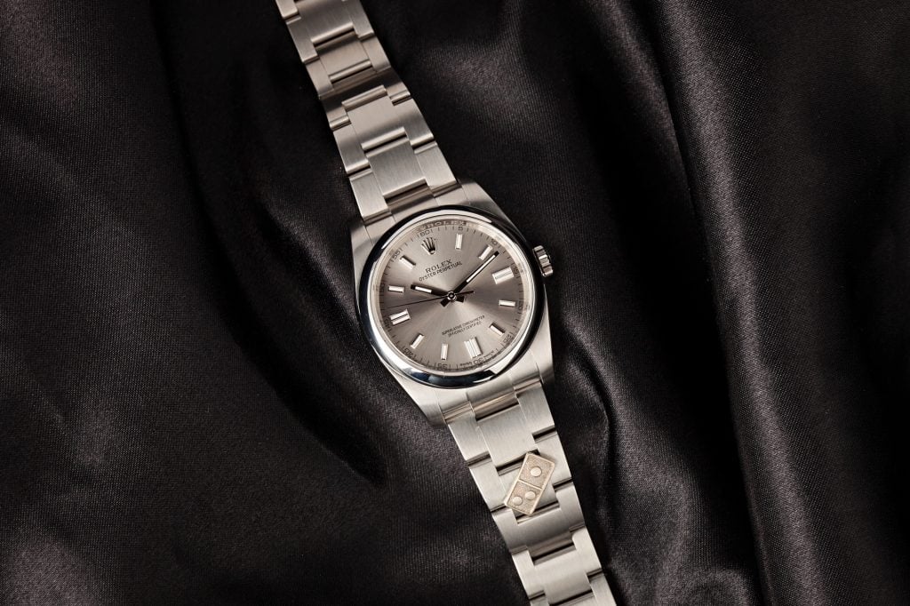 Rolex Oyster Perpetual 36mm Dominos Bracelet 