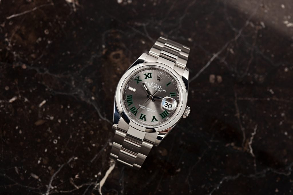 Rolex Datejust Stainless Steel Ultimate Buying Guide Wimbledon Dial