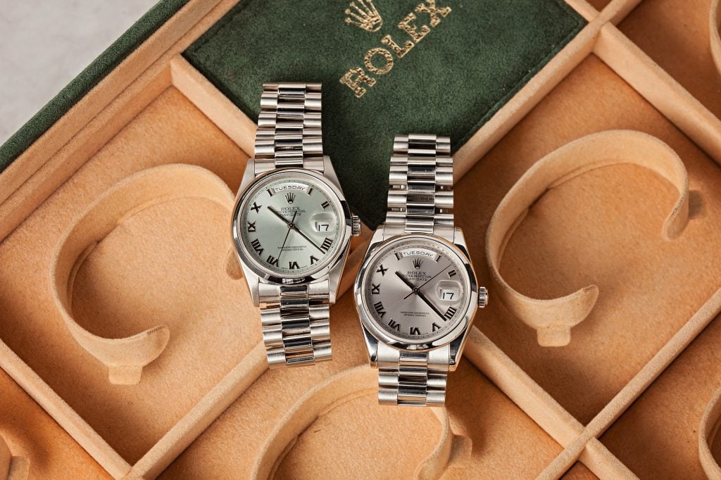 Rolex Day-Date Platinum Watches