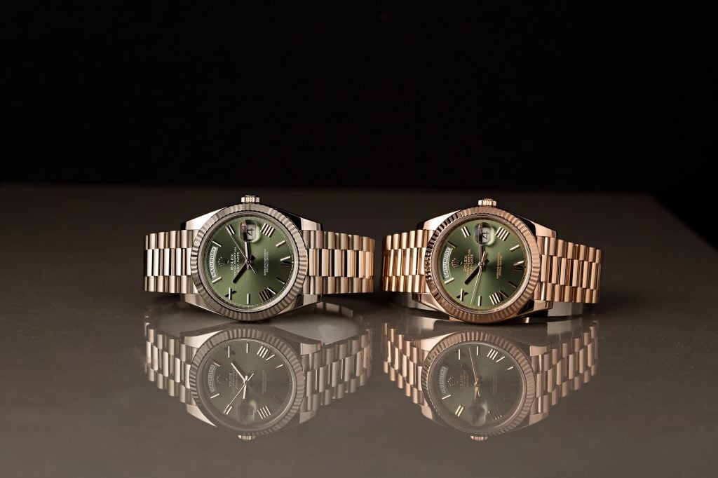 Rolex Day-Date Green Dial Watches