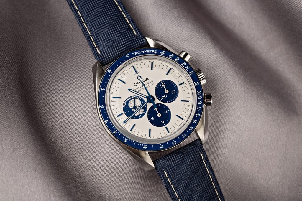 Pre-Owned Omega Blue Speedmaster Snoopy
