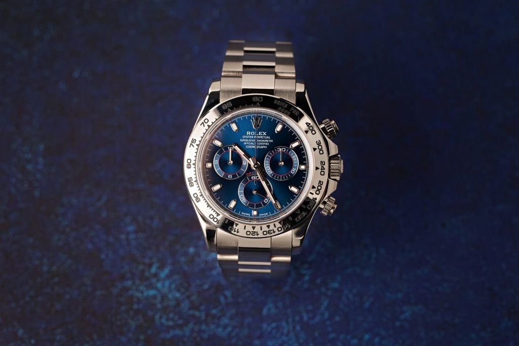 Rolex Daytona 116509 Blue Dial