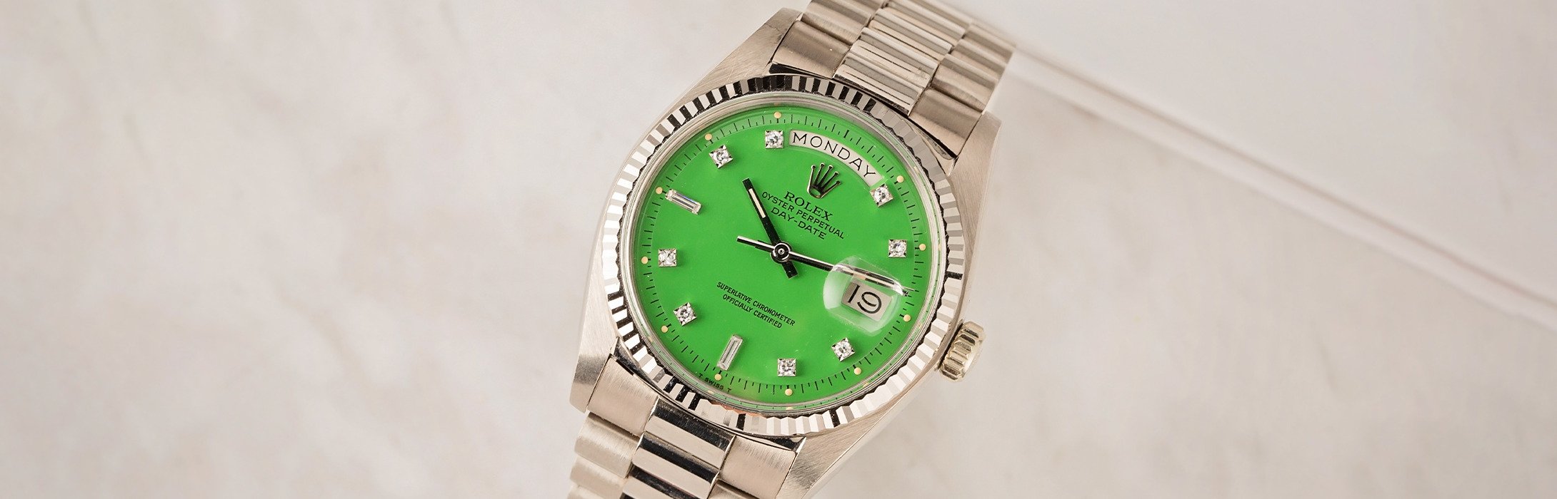 Rolex Day-Date Green Dial Watches