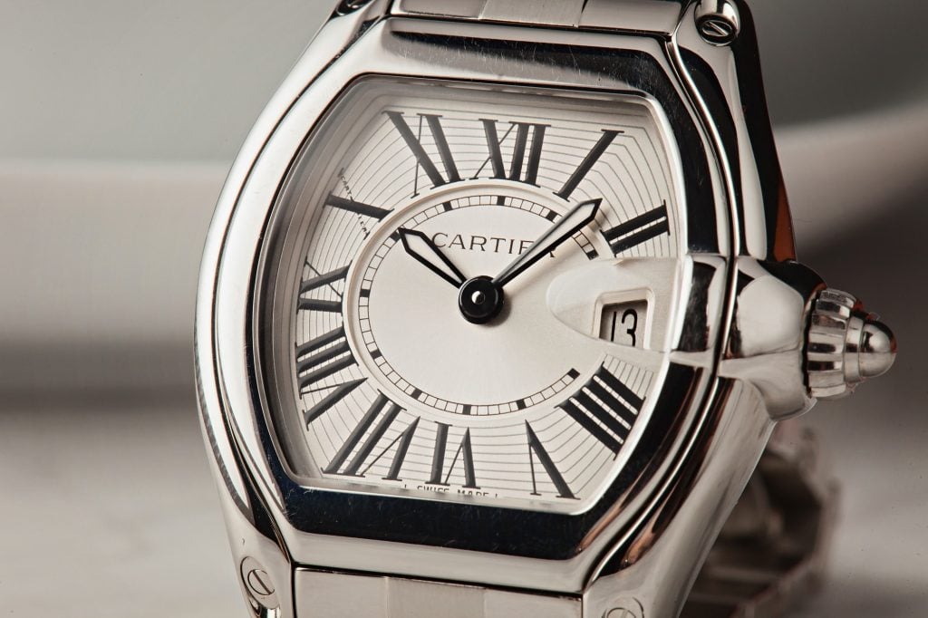 Ladies Cartier Roadster Automotive Inspired Design