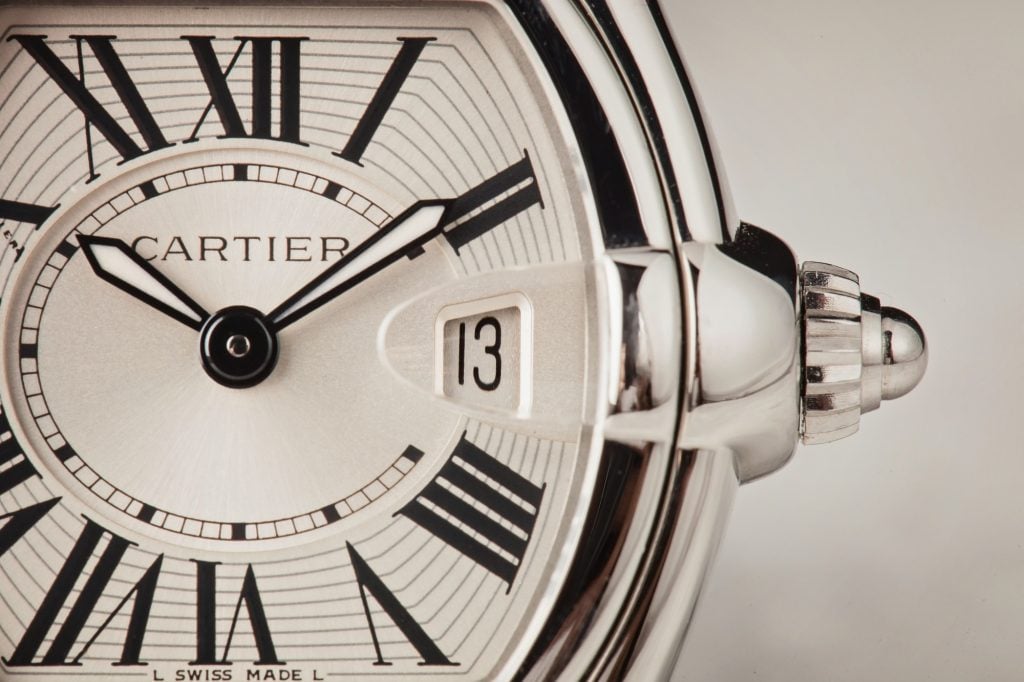 Men's Cartier Roadster Roman Dial