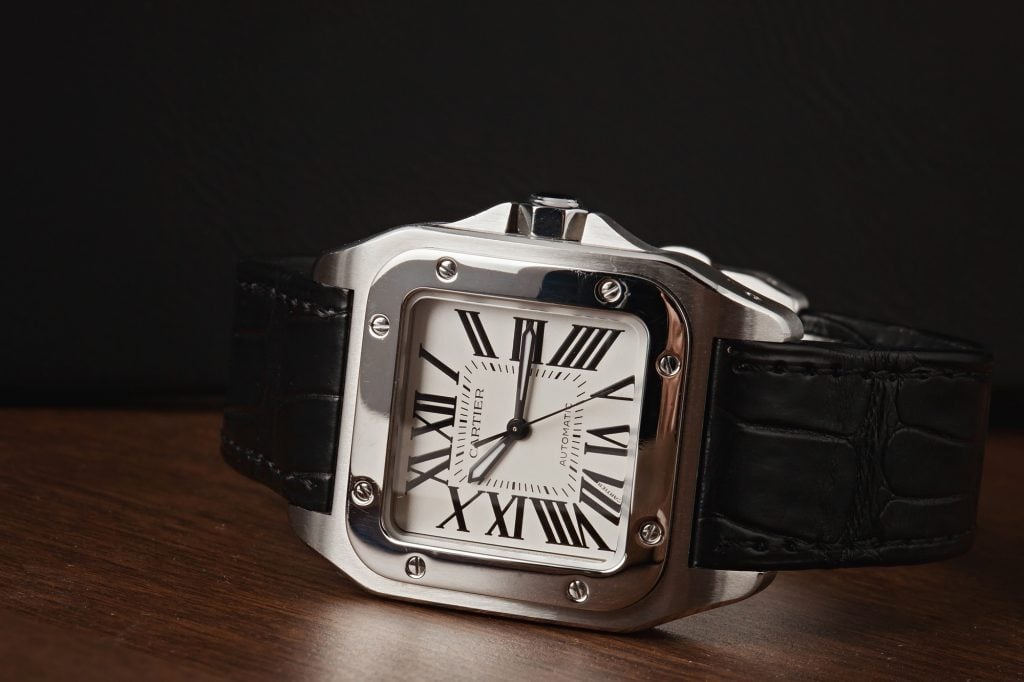 Cartier Santos 100 Stainless Steel