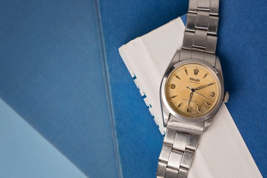 Vintage Rolex Oyster Perpetual Stainless Steel