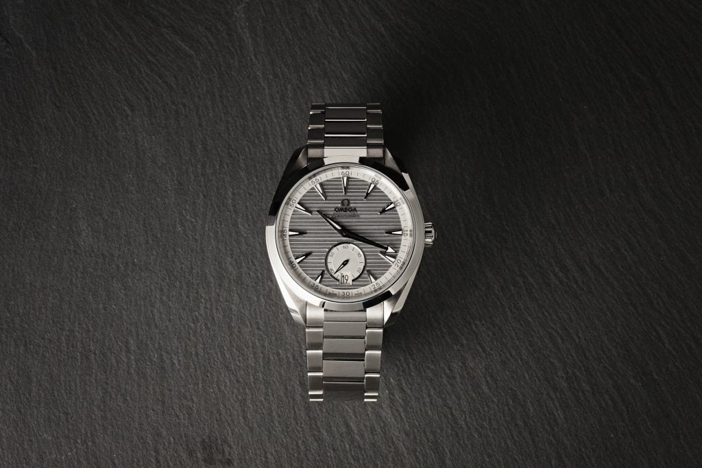 Omega Aqua Terra Small Seconds gray dial